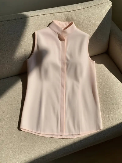 Evmorfia - Atmungsaktive ärmellose Bluse