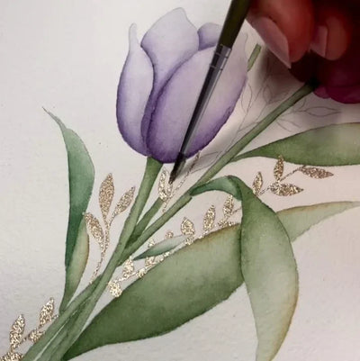 ArtisticGleam™ - Metallic-Aquarellmalerei-Set