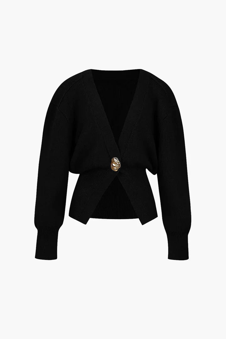 Marylynn Strickjacke mit Knopfleiste