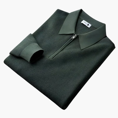 Felix | Premium Gestricktes Poloshirt