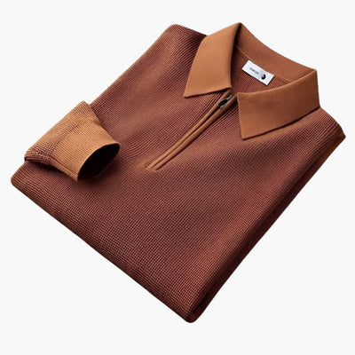 Felix | Premium Gestricktes Poloshirt