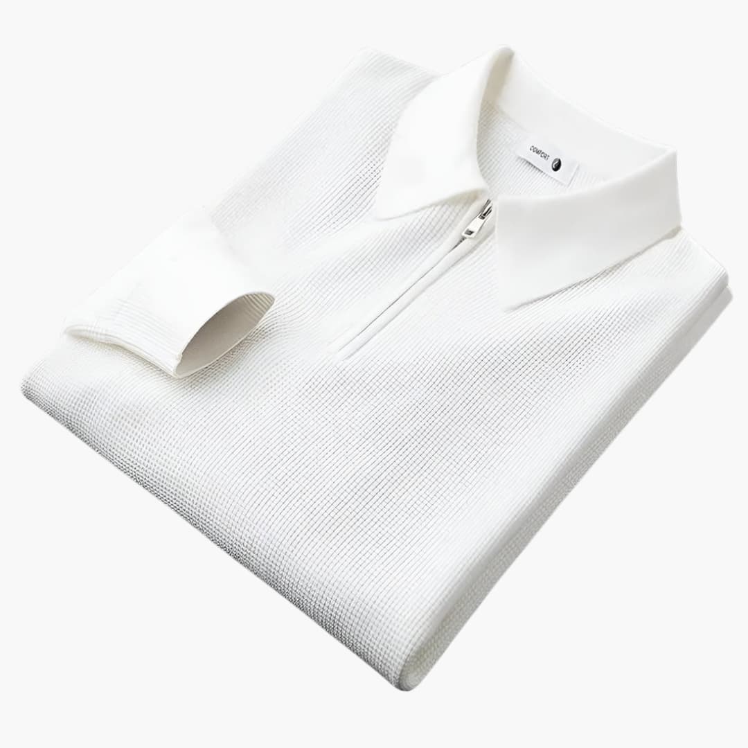 Felix | Premium Gestricktes Poloshirt