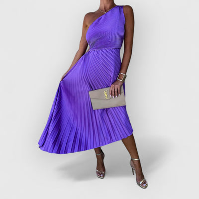 Felicity | One-Shoulder-Midikleid