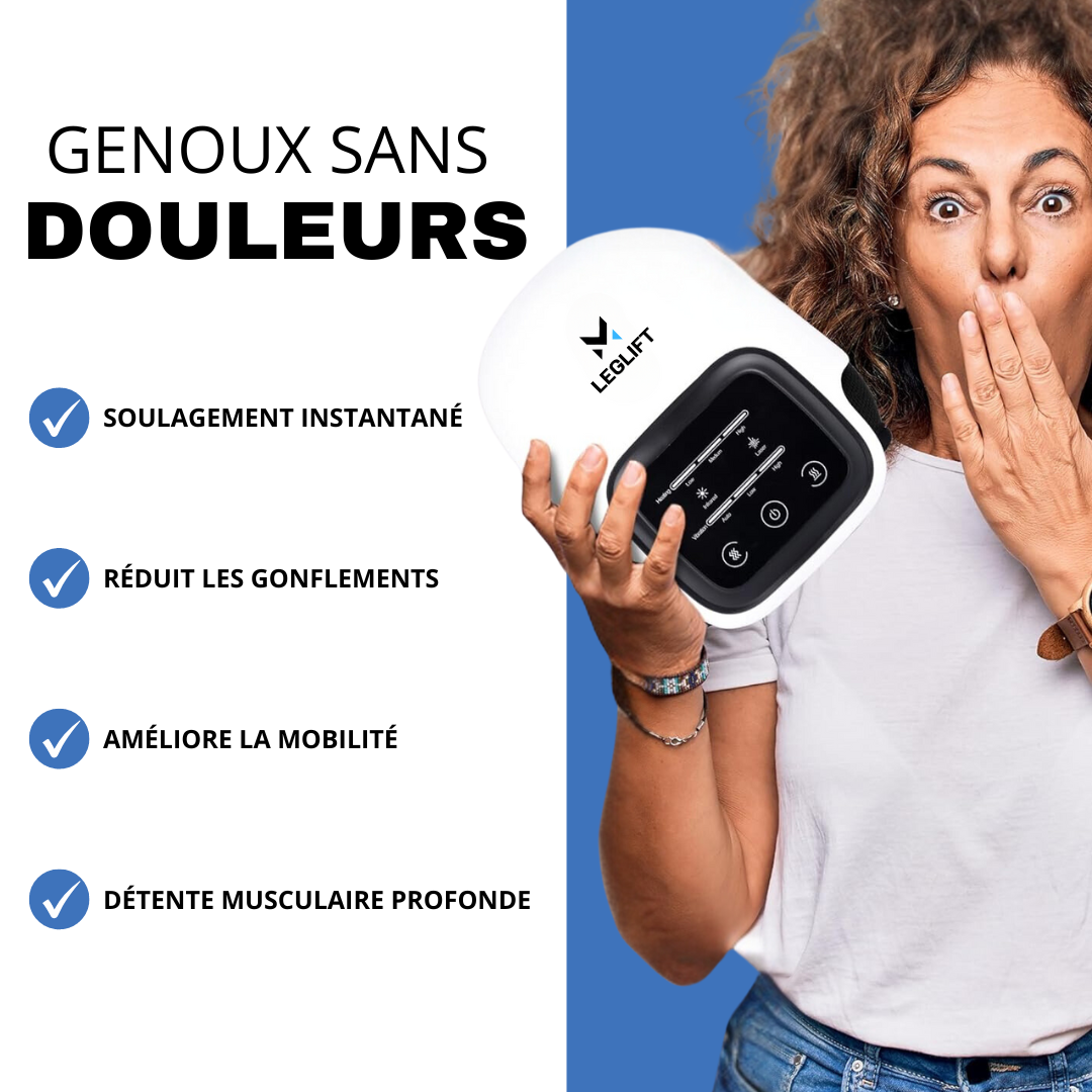 KneeEase™ – 3-in-1 Kniedmassager