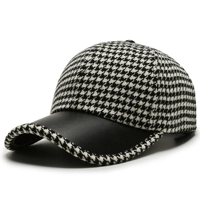 Pelle™ Elegante Hahnentritt-Cap