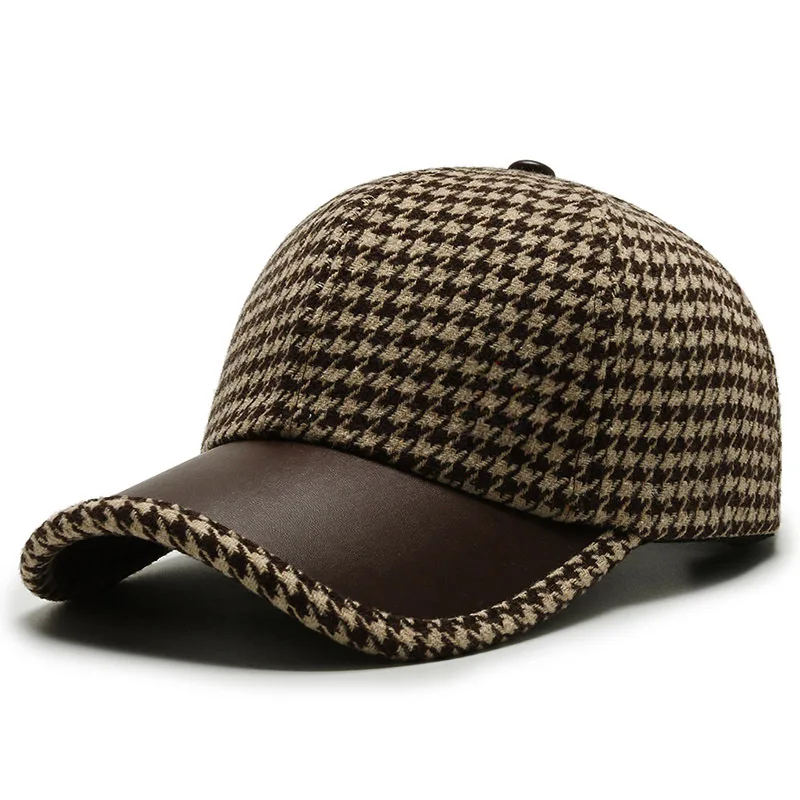 Pelle™ Elegante Hahnentritt-Cap