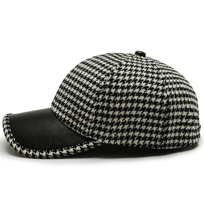 Pelle™ Elegante Hahnentritt-Cap