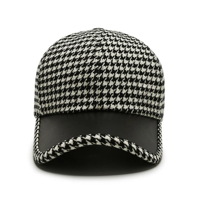 Pelle™ Elegante Hahnentritt-Cap