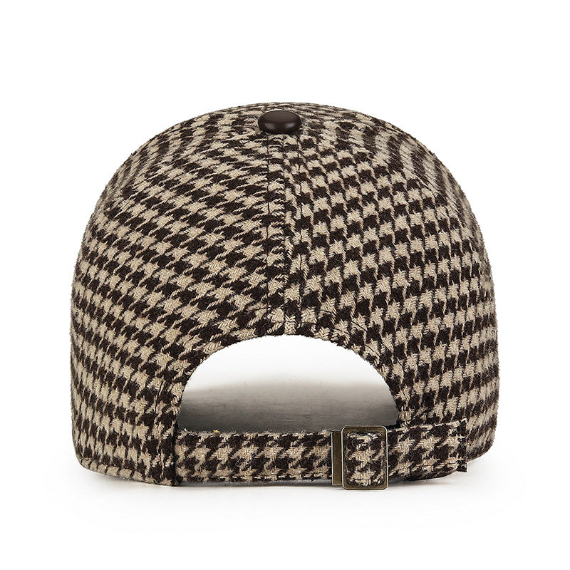 Pelle™ Elegante Hahnentritt-Cap