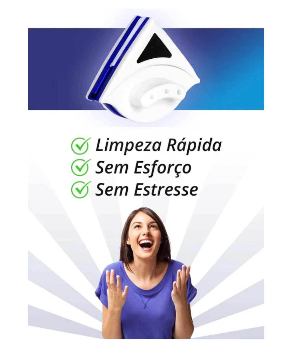 MagicClean™ – Magnetischer Glasreiniger