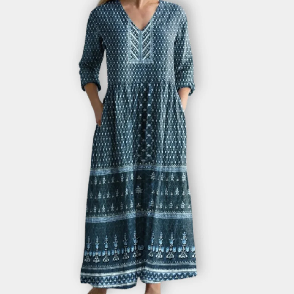 Glenda ™ - Boho Maxikleid