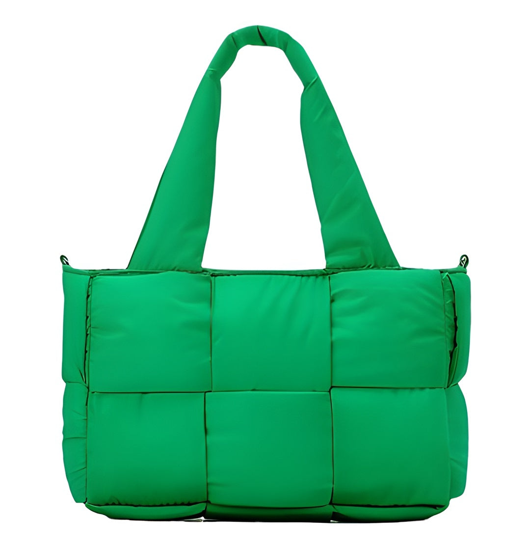 Gestepptes Tote Bag | Gepolsterte Henkel | Modern und Praktisch