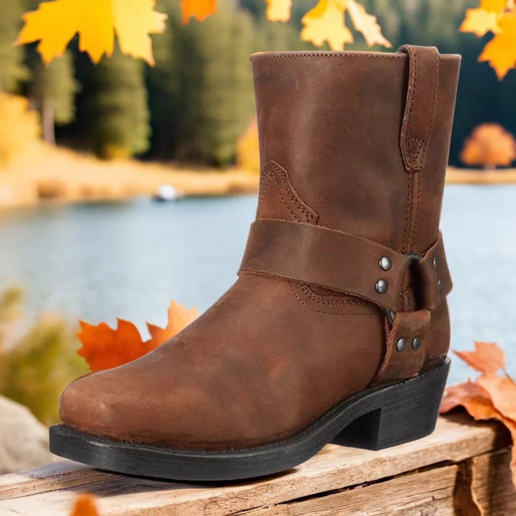 Jannes™ Robuste Biker-Stiefelette