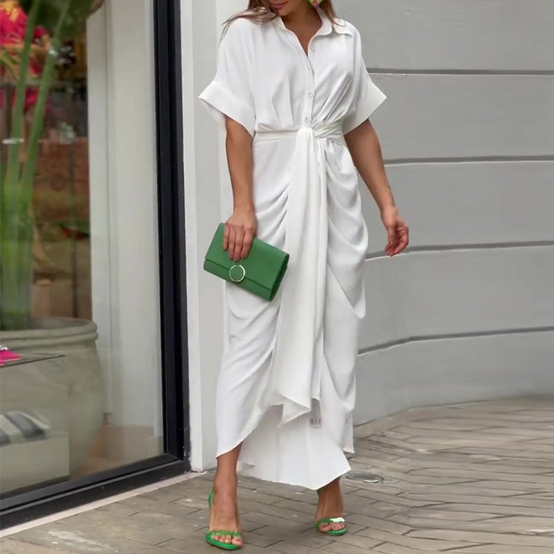 Yrenea - Figurbetontes A-Linien Kleid mit Unterstützung