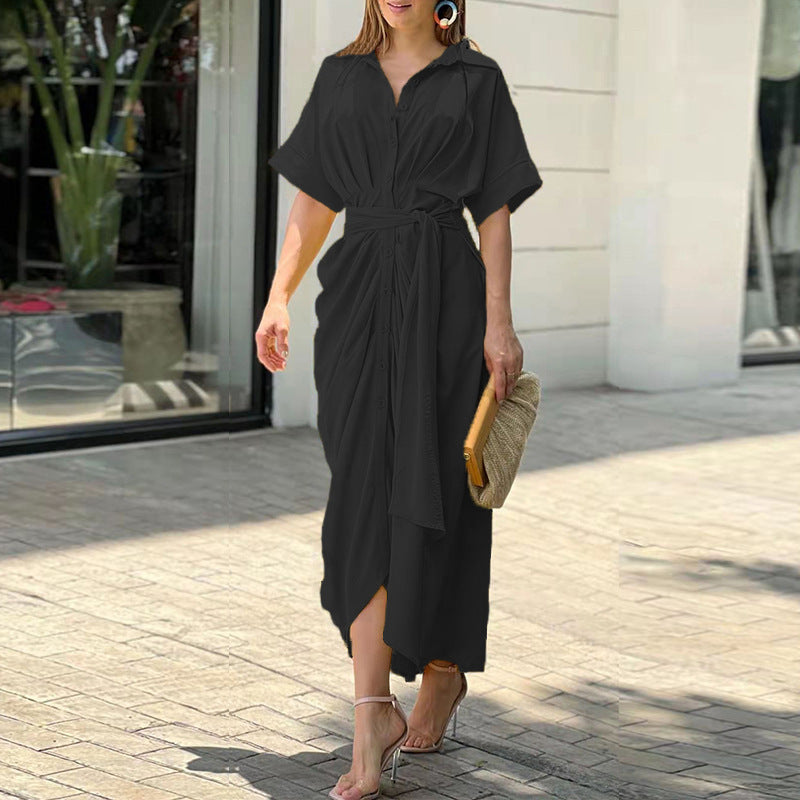 Yrenea - Figurbetontes A-Linien Kleid mit Unterstützung