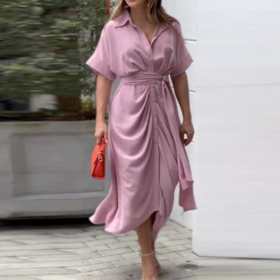 Yrenea - Figurbetontes A-Linien Kleid mit Unterstützung