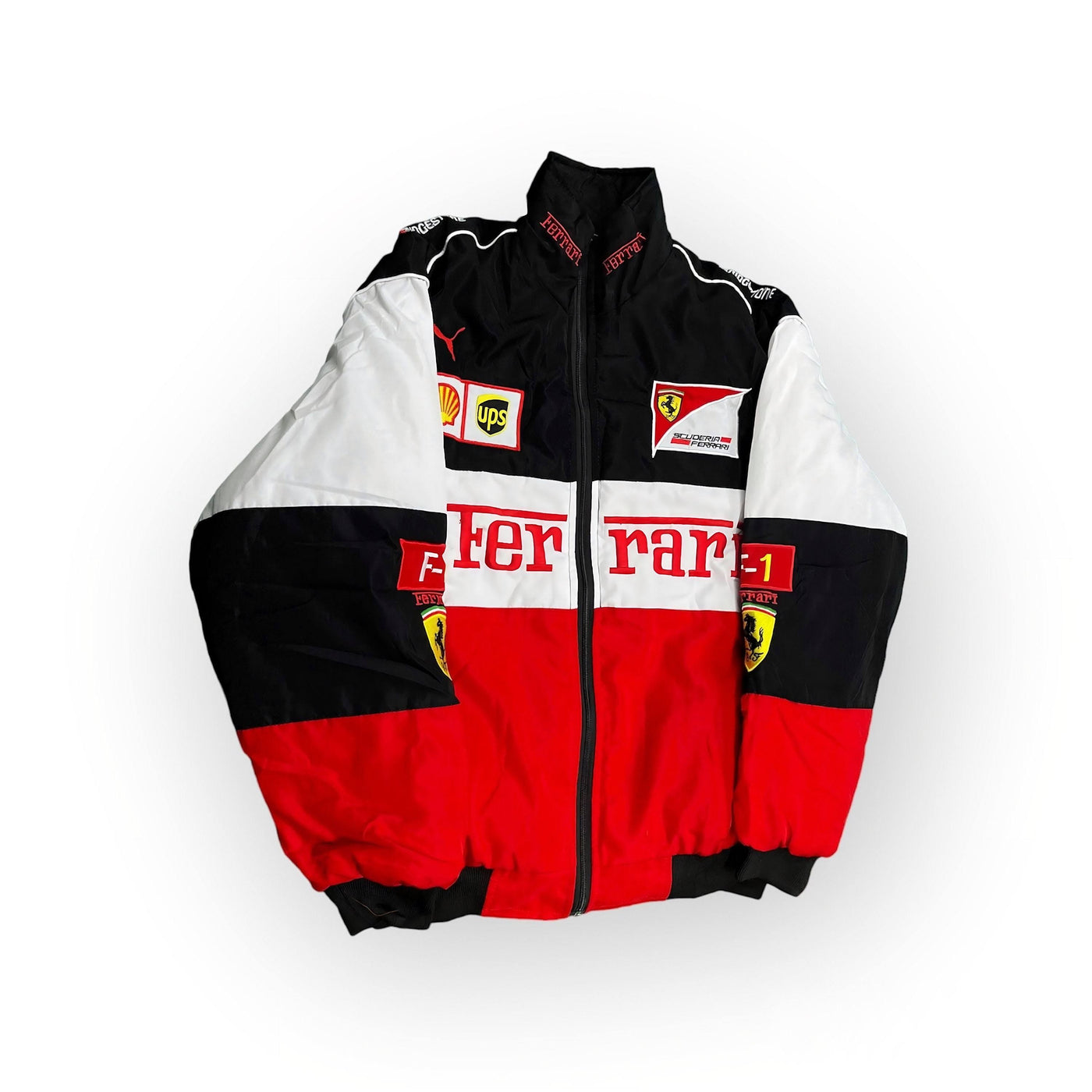 Comfry™ | Unisex Vintage Rennjacke im Ferrari-Stil