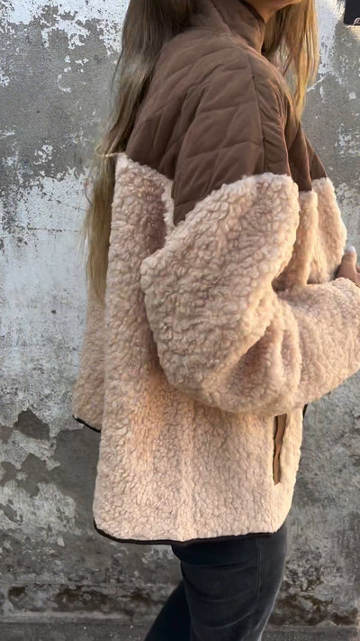 Lässiger Mantel aus Lambswool