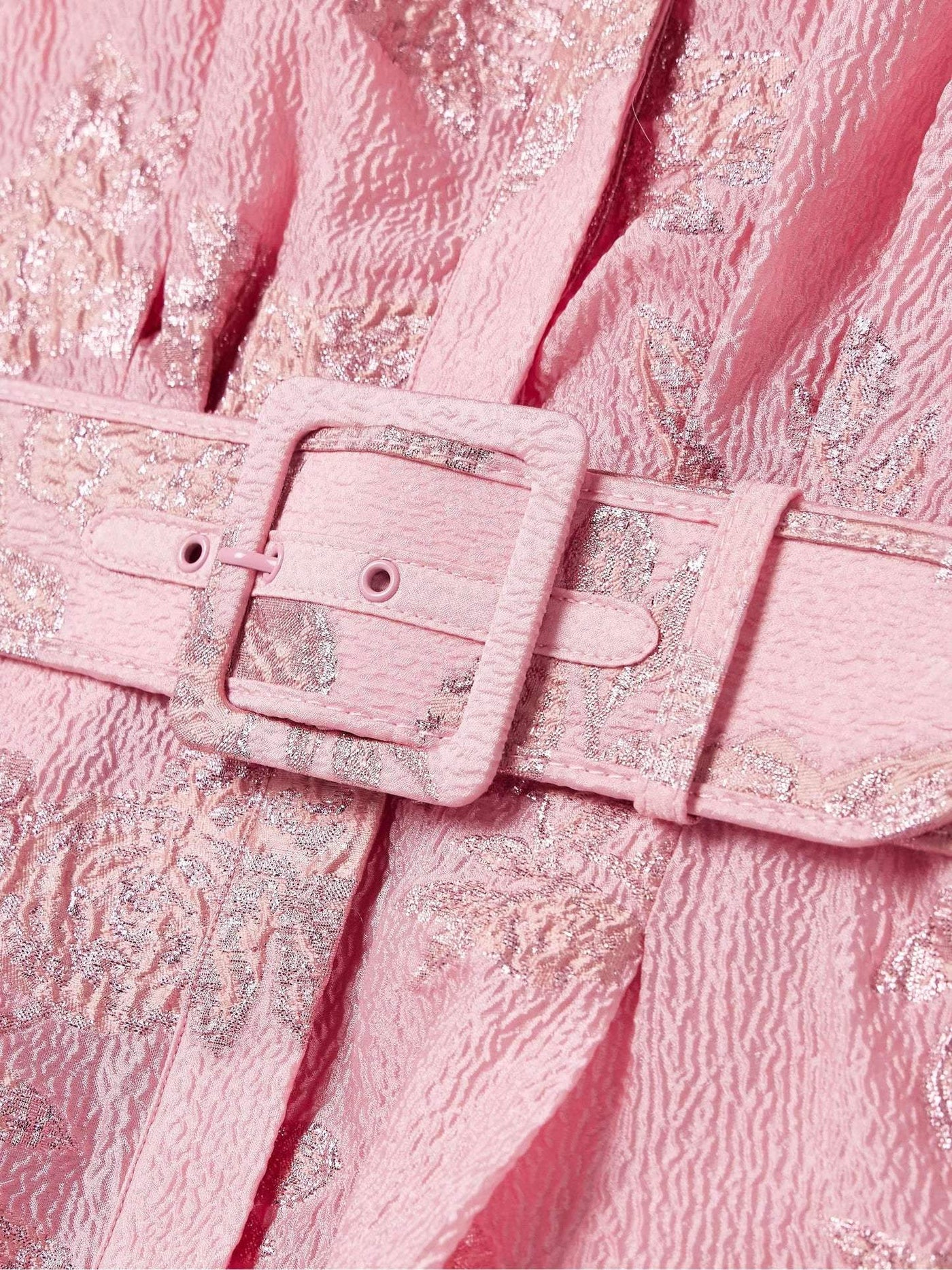 Thang - Chices rosa Anlasskleid mit Gürtel