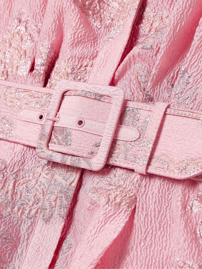 Thang - Chices rosa Anlasskleid mit Gürtel