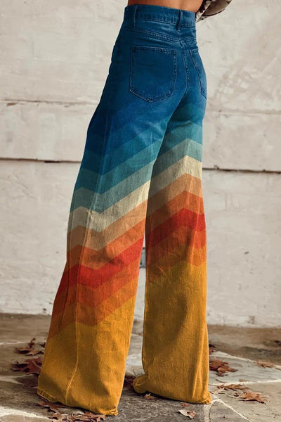 Bunte | Jeans mit weitem Bein