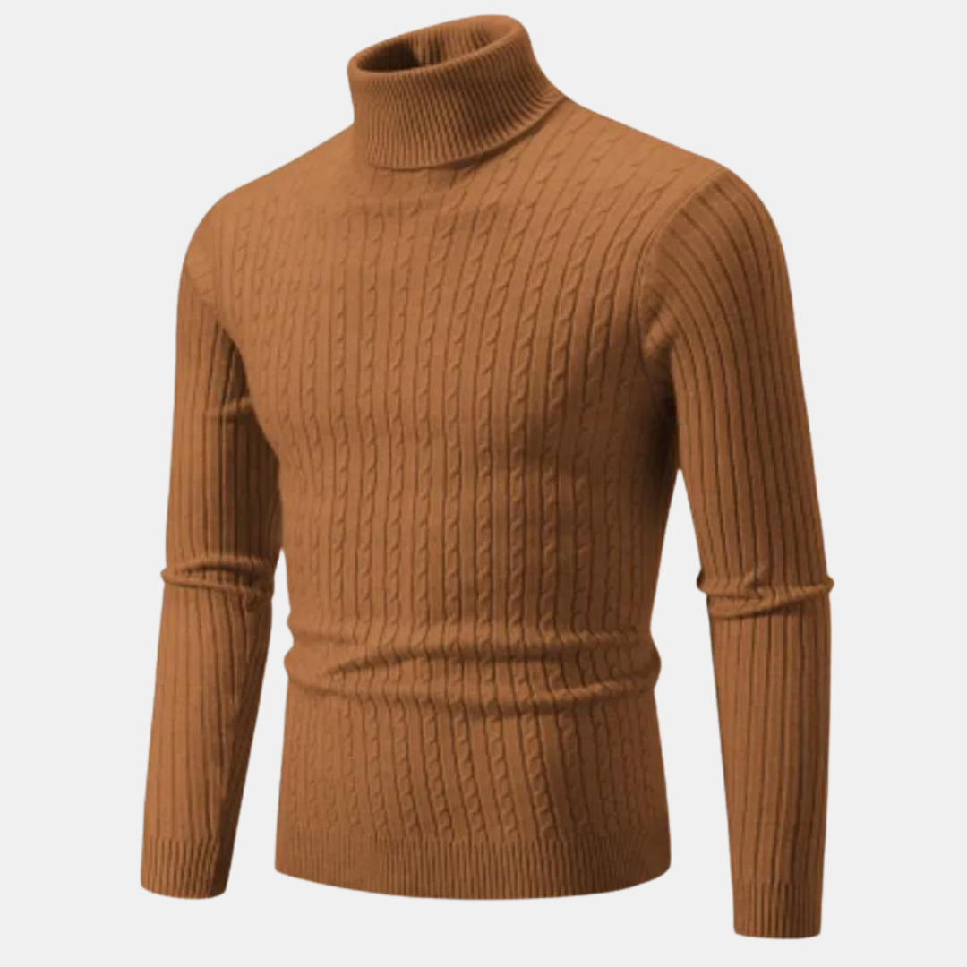 Klassischer Rollkragenpullover für Männer - Bertold