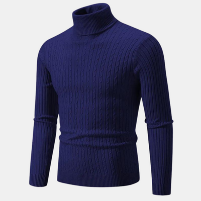 Klassischer Rollkragenpullover für Männer - Bertold