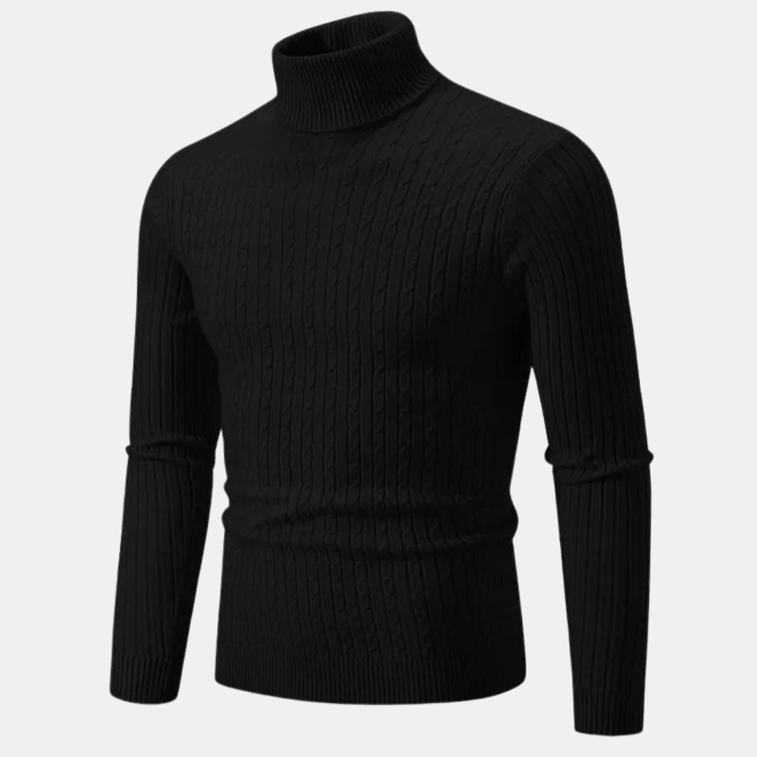Klassischer Rollkragenpullover für Männer - Bertold