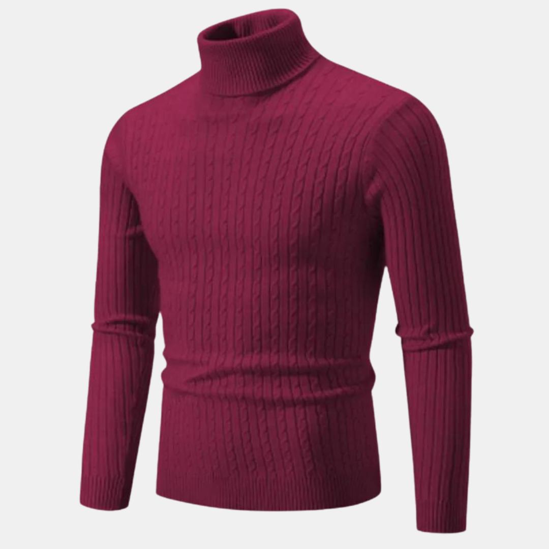 Klassischer Rollkragenpullover für Männer - Bertold