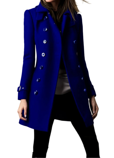 Klassischer Wintermantel für Frauen - Sabrina