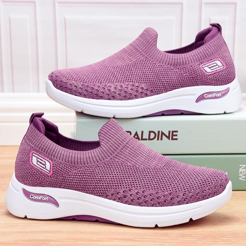 Slip-On Sneakers | Atmungsaktives Strickmaterial | Leicht & Flexibel