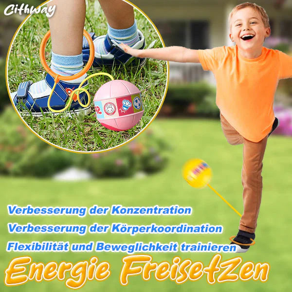 BounceGlow™ | knöchelüberbrückender, leuchtender Hüpfball