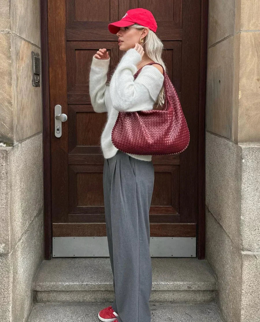 NOLA | Trendy geflochtene Design Damenhandtasche