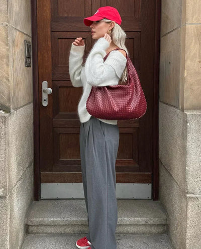 NOLA | Trendy geflochtene Design Damenhandtasche