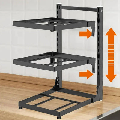 MaxStack™ | Mehrschichtiges Spülenregal