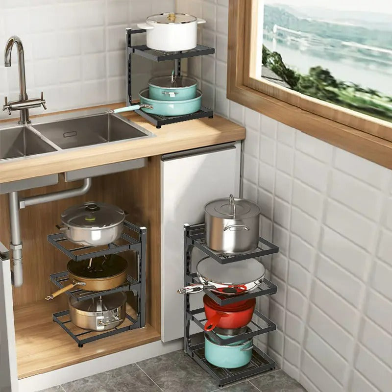 MaxStack™ | Mehrschichtiges Spülenregal