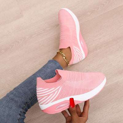Sheena - Modische orthopädische Sneakers mit Fußgewölbestütze für Damen