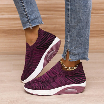 Sheena - Modische orthopädische Sneakers mit Fußgewölbestütze für Damen