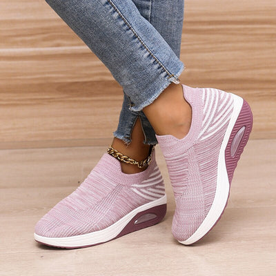 Sheena - Modische orthopädische Sneakers mit Fußgewölbestütze für Damen