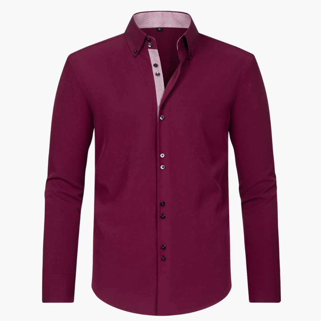 Marcel | Herrenhemd mit stilvollem Button-up