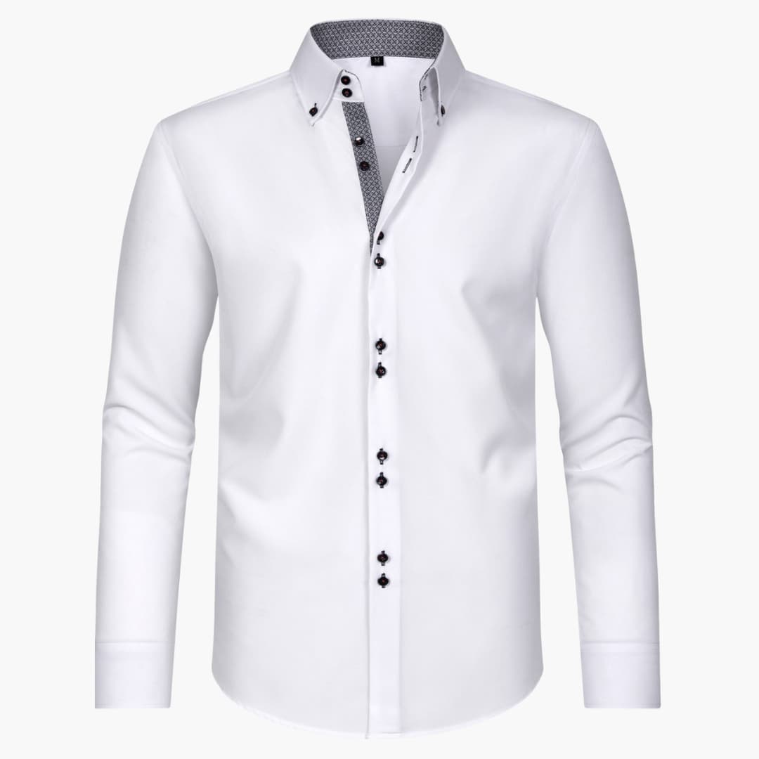 Marcel | Herrenhemd mit stilvollem Button-up