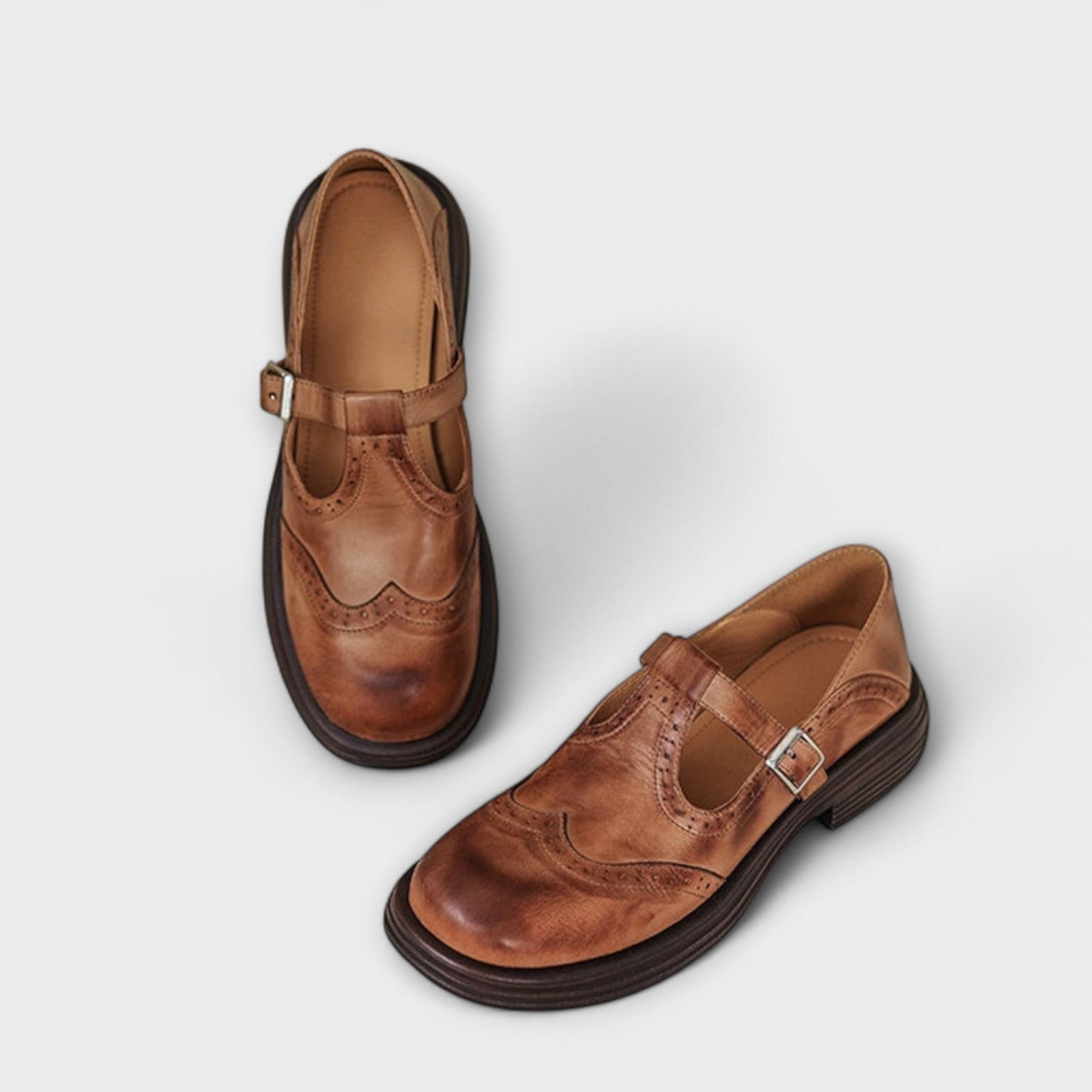 Sarolta – Leder Mary Janes