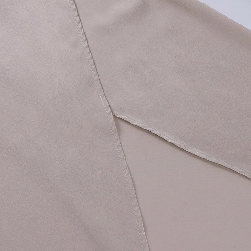 Damen Maxikleid mit V-Ausschnitt und Schlitz – verschiedene Farben