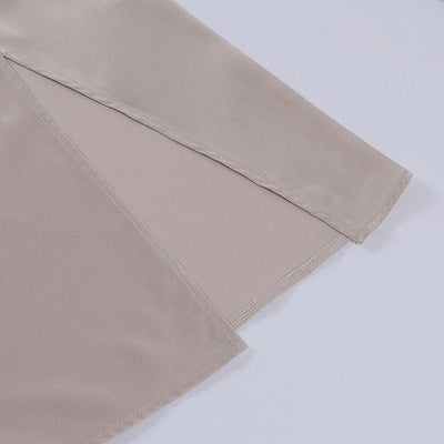 Damen Maxikleid mit V-Ausschnitt und Schlitz – verschiedene Farben