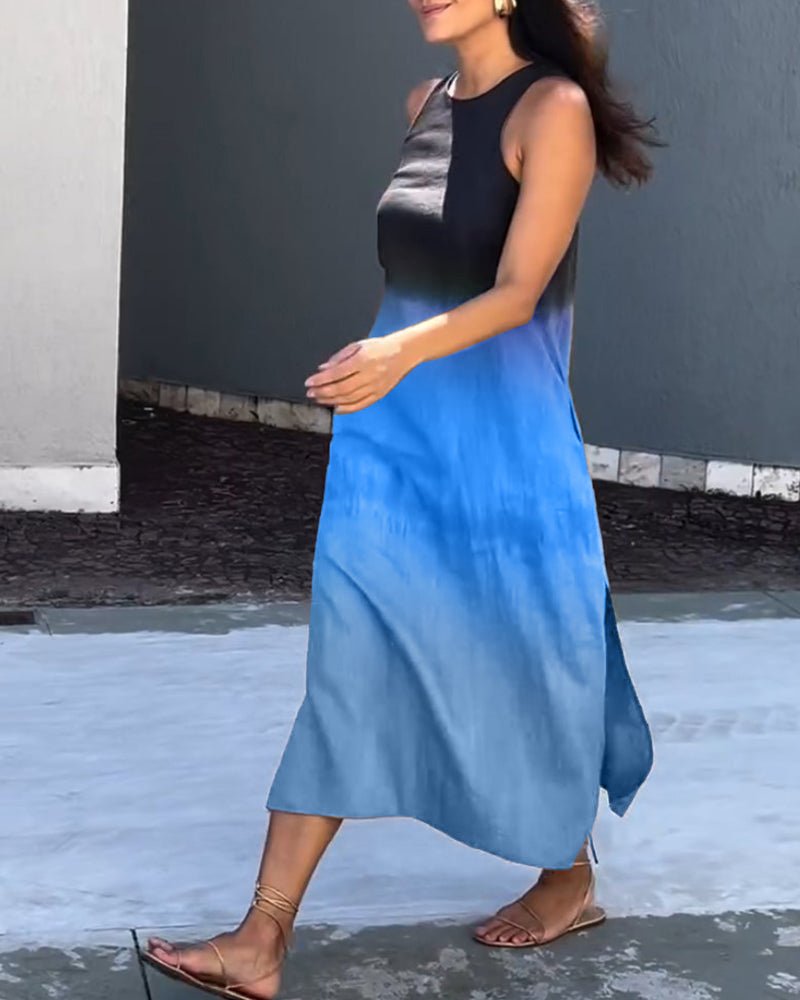 Fenny - Elegantes Ombre-Kleid