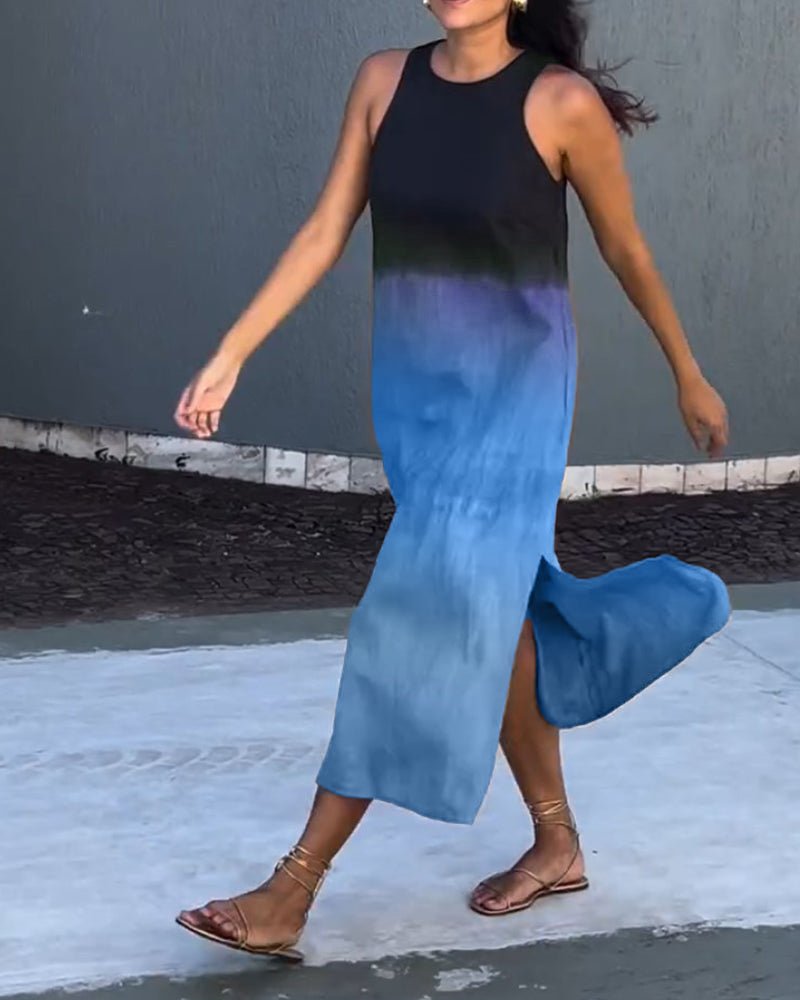 Fenny - Elegantes Ombre-Kleid