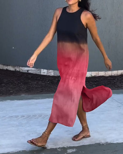 Fenny - Elegantes Ombre-Kleid