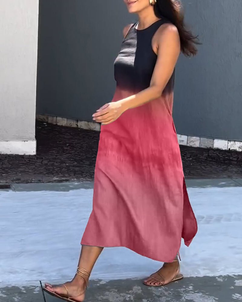 Fenny - Elegantes Ombre-Kleid