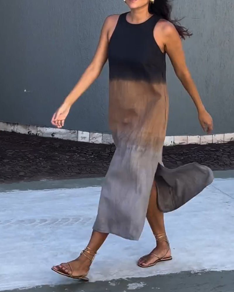 Fenny - Elegantes Ombre-Kleid