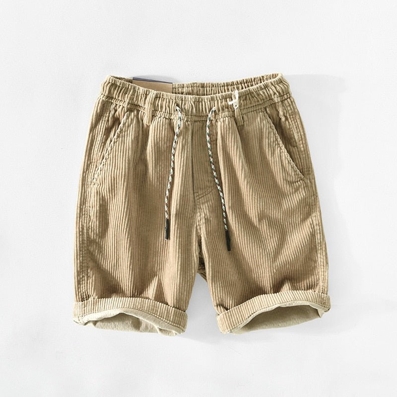 Jigs - Klassische Cord-Shorts, Entspannter Look